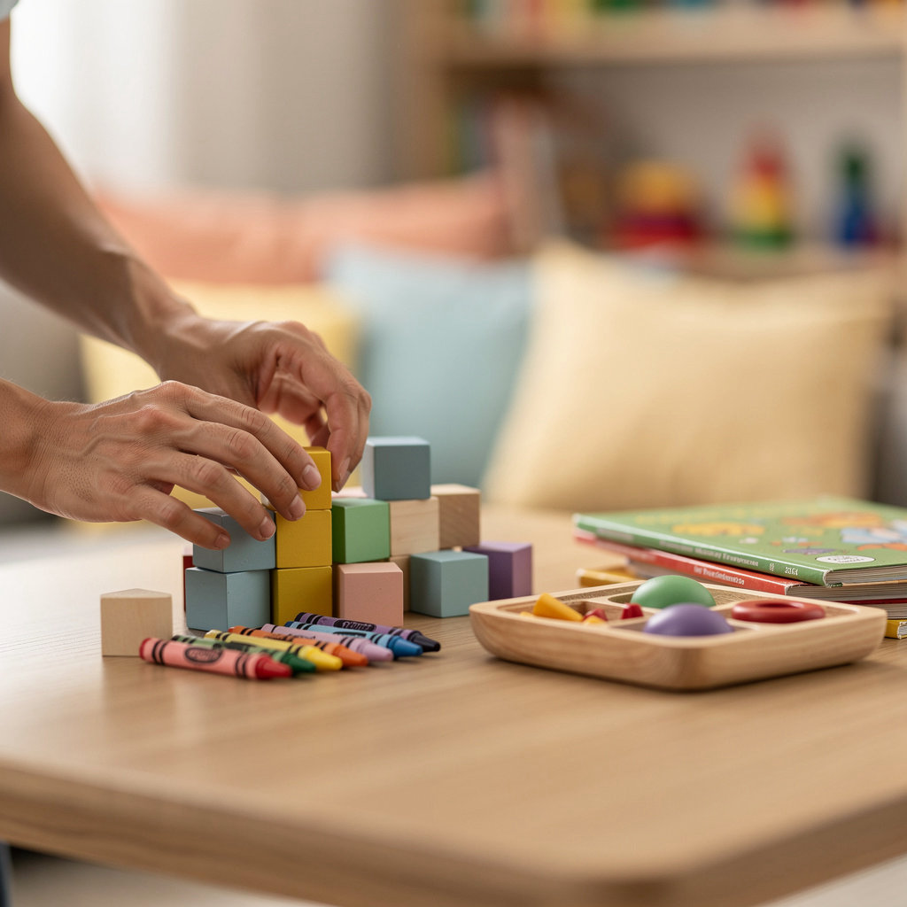 Babyland Family Child Care programs overview showing children engaged in nurturing, educational activities in a home daycare setting
